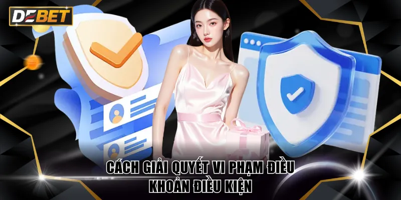 Cập Nhật Điều Khoản Và Điều Kiện Mới Nhất Tại DEBET Năm 2026 3 Cách giải quyết vi phạm điều khoản điều kiện