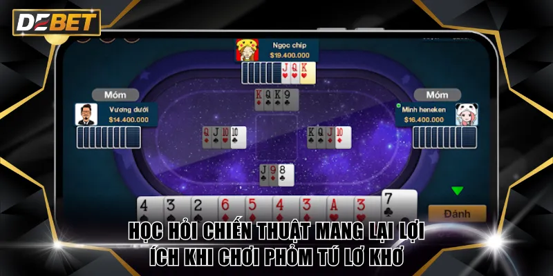 Phỏm Tú Lơ Khơ - Kinh Nghiệm Đánh Bài Hiệu Quả Tại DEBET 2 Học hỏi chiến thuật mang lại lợi ích khi chơi Phỏm tú lơ khơ