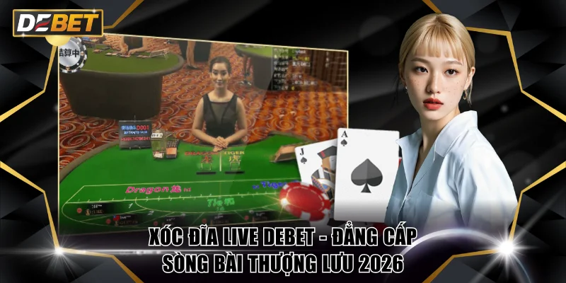 Xóc Đĩa Live DEBET - Đẳng Cấp Sòng Bài Thượng Lưu 2026 1 Xóc đĩa Live